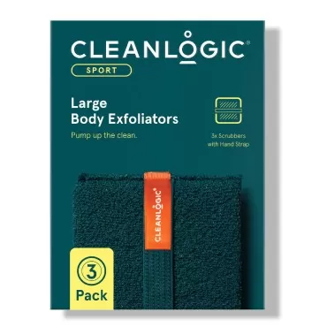 Cleanlogic Sport Exfoliating Body Scrubber, Large ...