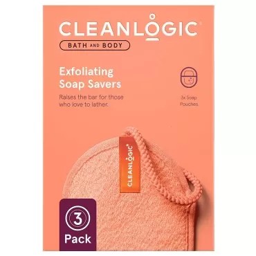 Cleanlogic Bath & Body Exfoliating Soap Saver, Exf...