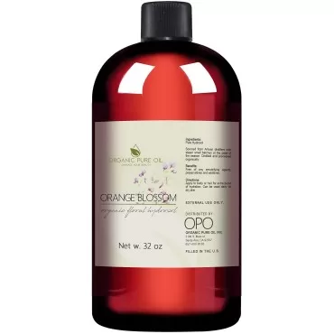 Orange Blossom Water - 100% Pure, Steam Distilled,...