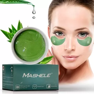 MASHELE Aloe Vera Gel Eye Mask Skin Care - 60 Pcs ...