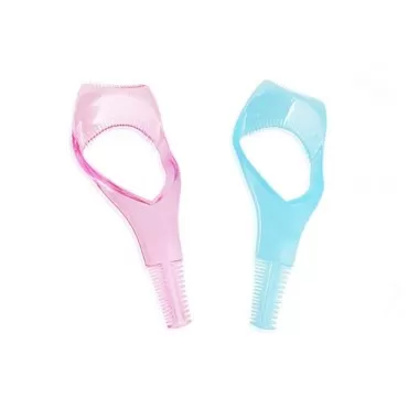 2Pcs 3 in 1 Plastic Makeup Cosmetic Eyelash Tool L...