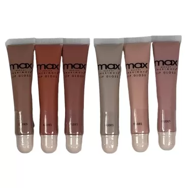 Cherimoya (12Pack) MAX Makeup NUDES Lip Gloss