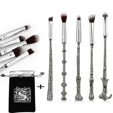 5 Piece Makeup Brushes ,For Harry Potter Fans Meta...