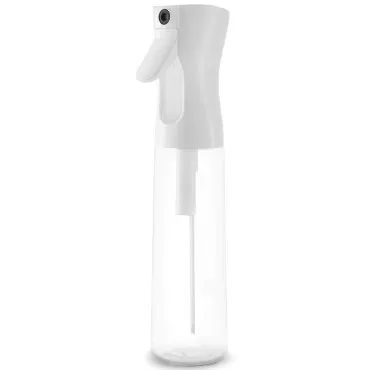 Ultra Fine Continuous Pressurized Hair Spray Bottle 360 Water Mister 10 oz for Hairstyling, Cleaning, Plants, Misting, Skin Care, Nail Care.