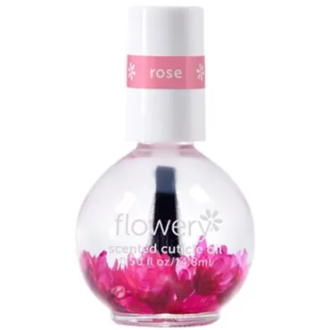 Flowery Rose Scented Cuticle Oil, 0.5 oz, 1 Pack...