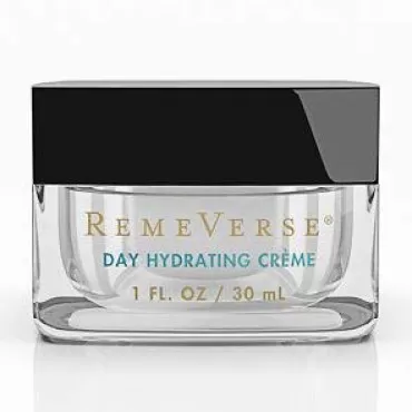 RemeVerse Day Hydrating Crème, Lightweight, Oil-Free Daily Moisturizer for Younger-Looking, More Hydrated Skin. Made with Hyaluronic Acid, Antioxidants, Vitamins, Glycerin, Peptides