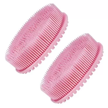 Exfoliating Silicone Body Scrubber 2 in 1 Silicone...