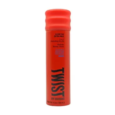 TWIST Glow The Extra Mile 2-in-1 Hydrating Dry Oil, 6.2 ounces