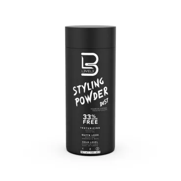 L3 Level 3 Styling Powder - Natural Look Mens Powder - Easy to Apply with No Oil or Greasy Residue (Small - 30 Grams)