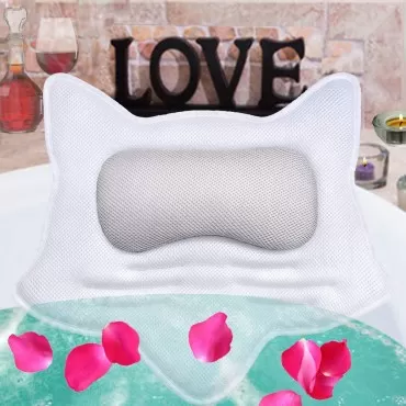 Bath Pillow for Tub , Bathtub Pillow Headrest Neck...