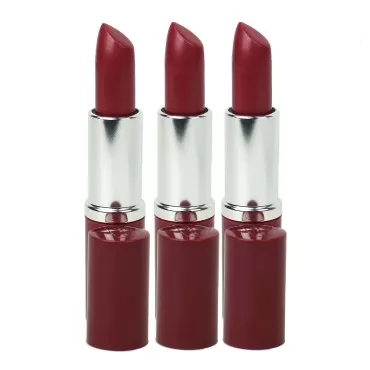 Pack of 3 x Clinique Pop Lip Colour + Primer #13 Love Pop Travel Size, Unboxed, Red, 0.13 Ounce