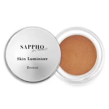 SAPPHO New Paradigm - Organic Skin Luminizer Highlighter | Clean, Vegan, Cruelty-Free Makeup (3 - Bronze)