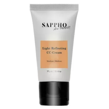 SAPPHO New Paradigm - Organic Light Reflecting CC Cream | Clean, Vegan, Cruelty-Free Makeup (3 - Medium)