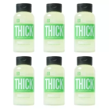 Duke Cannon Supply THICKPRDTVITY Thick Liquid Shower Soap, Productivity - Pack of 6, THICK17.5-WHITE_6PK