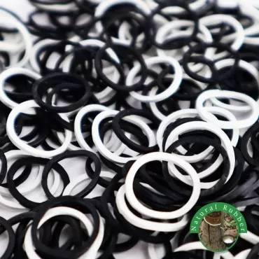 1000 Pcs Rubber Bands Hair Band Soft Elastic Hair ...