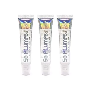 Italia Deluxe SO PLUMPED LIP GLAZE with Vitamin E 3 Pcs
