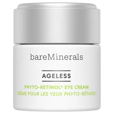 bareMinerals Ageless Phyto-Retinol Eye Cream with Plant-Based Retinol Alternative + Hyaluronic Acid, Anti-Aging, Hydrating Under Eye Cream, Vegan