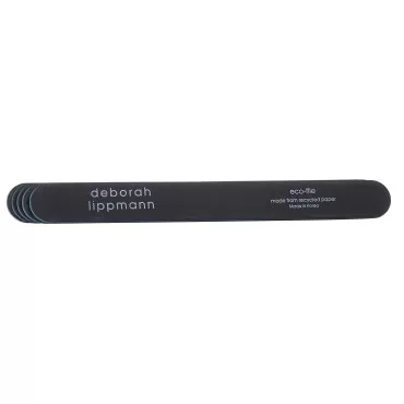 Deborah Lippmann Eco File Nail Set | Pack of 5 Professional Emery Boards | 7 Inch File with Durable 240 Grit Emery Board | Made from Recycled Paper, 1 Count (Pack of 1)