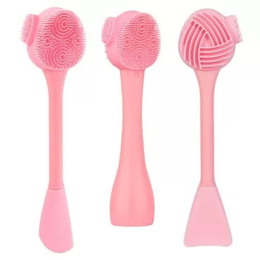 Silicone Facial Cleansing Brush 3 Designs, Beomeen...