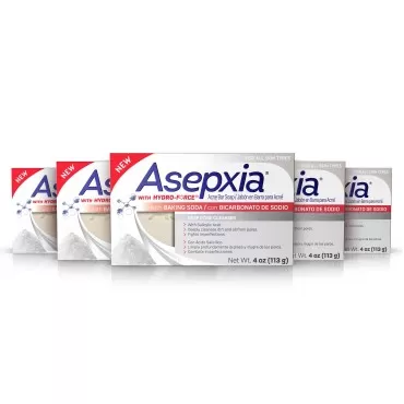 Asepxia Cleansing Bar Baking Soda, Multipack, 4 Oz...