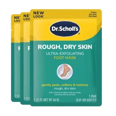 Dr. Scholl's Rough, Dry Skin Ultra Exfoliating Foo...