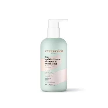Evereden Kids Shampoo and Conditioner 2 in 1: Melon Juice, 10.1 fl oz. | Plant Based and Natural Kids Skin Care | Non-toxic and Organic Ingredients | Multi-Vitamin Skin Care for Kids