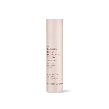 Evereden Sheer Botanical Face Sunscreen SPF 30 1.7 fl oz. | 100% Mineral Sunscreen with Zinc Oxide | Natural and Non-toxic Women's Skincare | Natural Pregnancy Safe Sunscreen