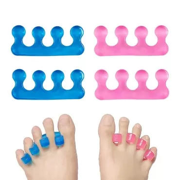 4 Pcs Toe Separators Pedicure - Pedicure Toe Separ...