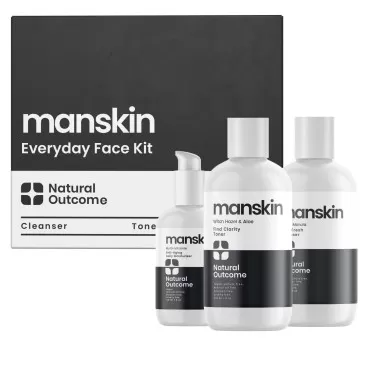 Natural Outcome Mens Skin Care Kit | Mens Facial C...