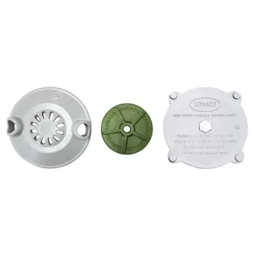 Luraco Magna Jet Head (wet-end), MADE IN USA Magnetic Jet Head for Pedicure Spa, Gray