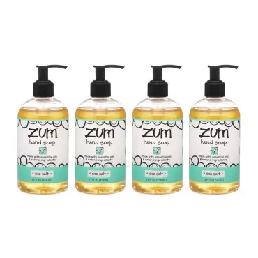 Zum Hand Soap - Sea Salt - 12 fl oz (4 Pack)...