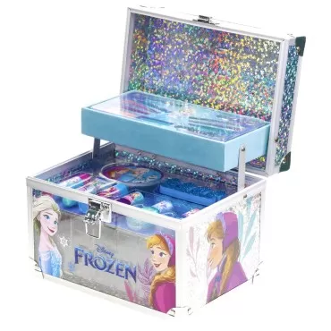 Disney Frozen Train Case Girls Beauty Set, Kids Ma...