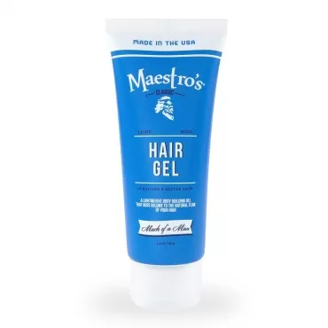 Maestro's Classic Hair Gel- Mark of a Man blend, 3.4 Ounce