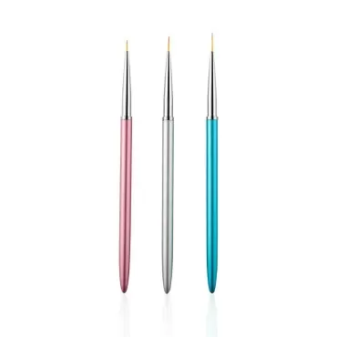 3PCS Nail Art Liner Brush Set, UV Gel Painting Acr...