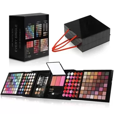 All In One Makeup Kit, 177 Color Matte Shimmer Eye...