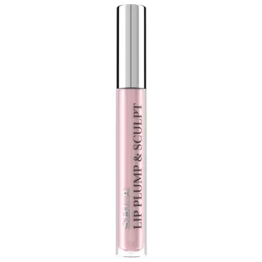 SBLA Beauty Lip Plump & Sculpt, Hydrating Lip Plumper Gloss, Instantly Plumps Lips & Creates Fuller Pout, Baby Glow (Light Pink), 0.11 Oz