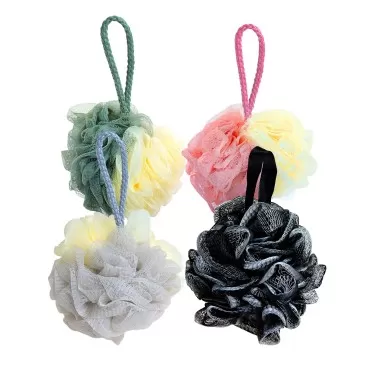 WishLotus Shower Bath Sponge Super Soft Colorful S...