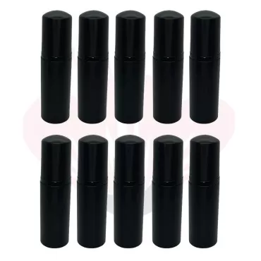 The Lash Co. (10 pieces) 60ml Foaming Pump Bottles Plastic Dispenser | Lash Shampoo, Soap (Matte Black)