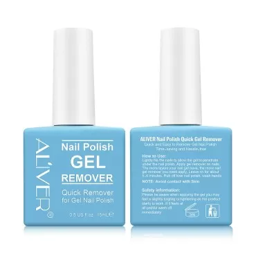 2 Pack Magic Gel Nail Polish Remover Effective Con...