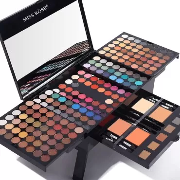 MISS ROSE M 190 Colors Cosmetic Makeup Palette Com...