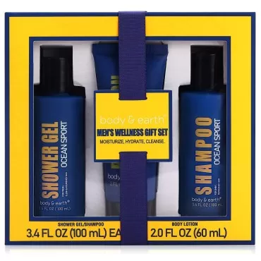 Bath Spa Gift Set for Men - Mens Bath Set and Body...