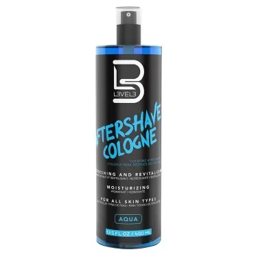 L3 Level 3 After Shave Spray Cologne - Softens Skin - Refreshes and Relieves Face and Skin - Moisturizing Formula Level Three After Shaving