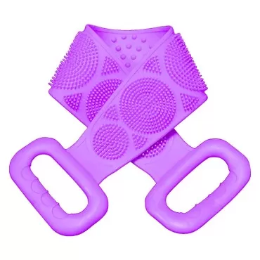 ZY. Silicone Bath Body Brush ; Body Back Scrubber ...