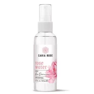 Rosewater Hydrating Spray Mist for Face & Hair | Rose Water Toner (1.7 oz (Travel Size))