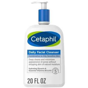 Cetaphil Face Wash, Daily Facial Cleanser for Sens...