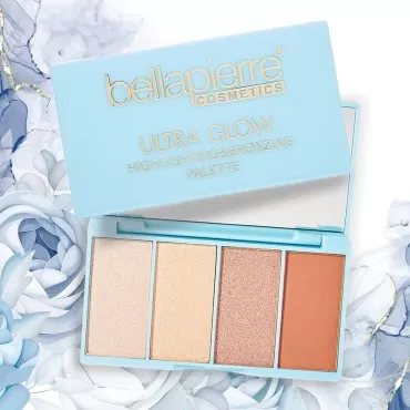 bellapierre Ultra Glow Makeup Palette | 4 Illumina...