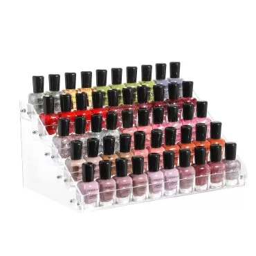 Cq acrylic Clear Nail Polish Organizers And Storag...