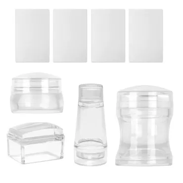 Freeorr 4 Different Clear Silicone French Nail Art...