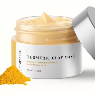 Bisou Bisou Bisou Turmeric Clay Mask - Face Mask S...