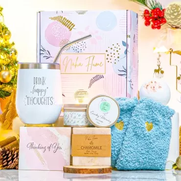 6pc Luxury Spa Christmas Gifts for Women - Drink H...